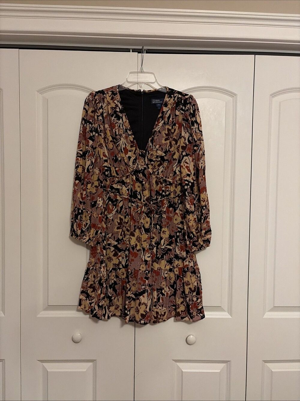 Donna Morgan Floral  Dress Size 8 New Without Tags